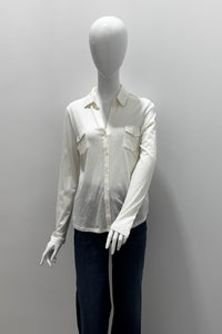 Majestic Filatures Cotton Cashmere Pocket Shirt