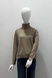 Notshy Sandstone Pola Relaxed Turtleneck Sweater