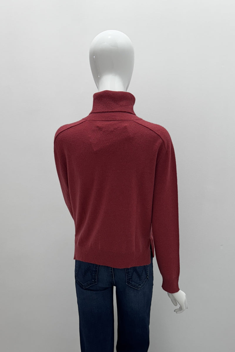 Notshy Garnet Pola Relaxed Turtleneck Sweater