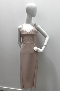 Greta Constantine Toucan Bustier Dress