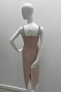 Greta Constantine Toucan Bustier Dress