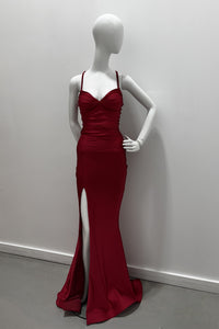 Jessica Angel Ruffle Panel Gown