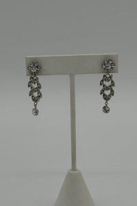 Ensemble collier et boucles d'oreilles Elen Henderson motif fleur
