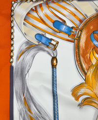 Regal Equestrian Silk Scarf