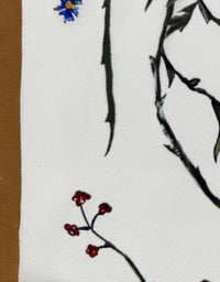 Wildflower Elegance Silk Scarf