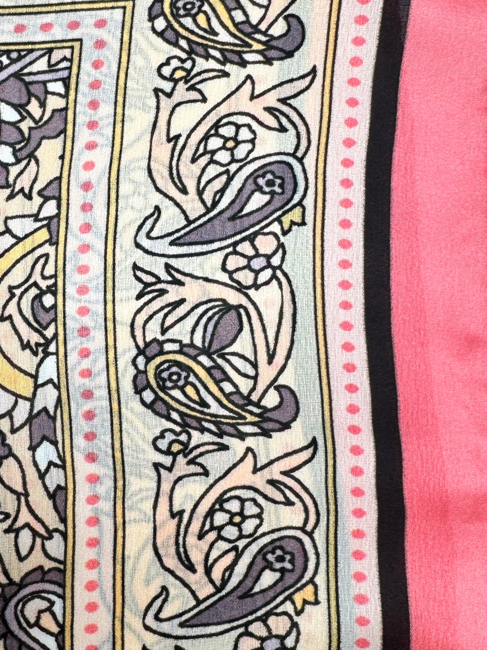 Blush Orchid Silk Scarf