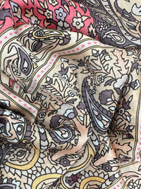 Blush Orchid Silk Scarf