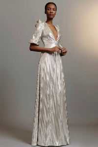 Greta Constantine Silvilac Gown