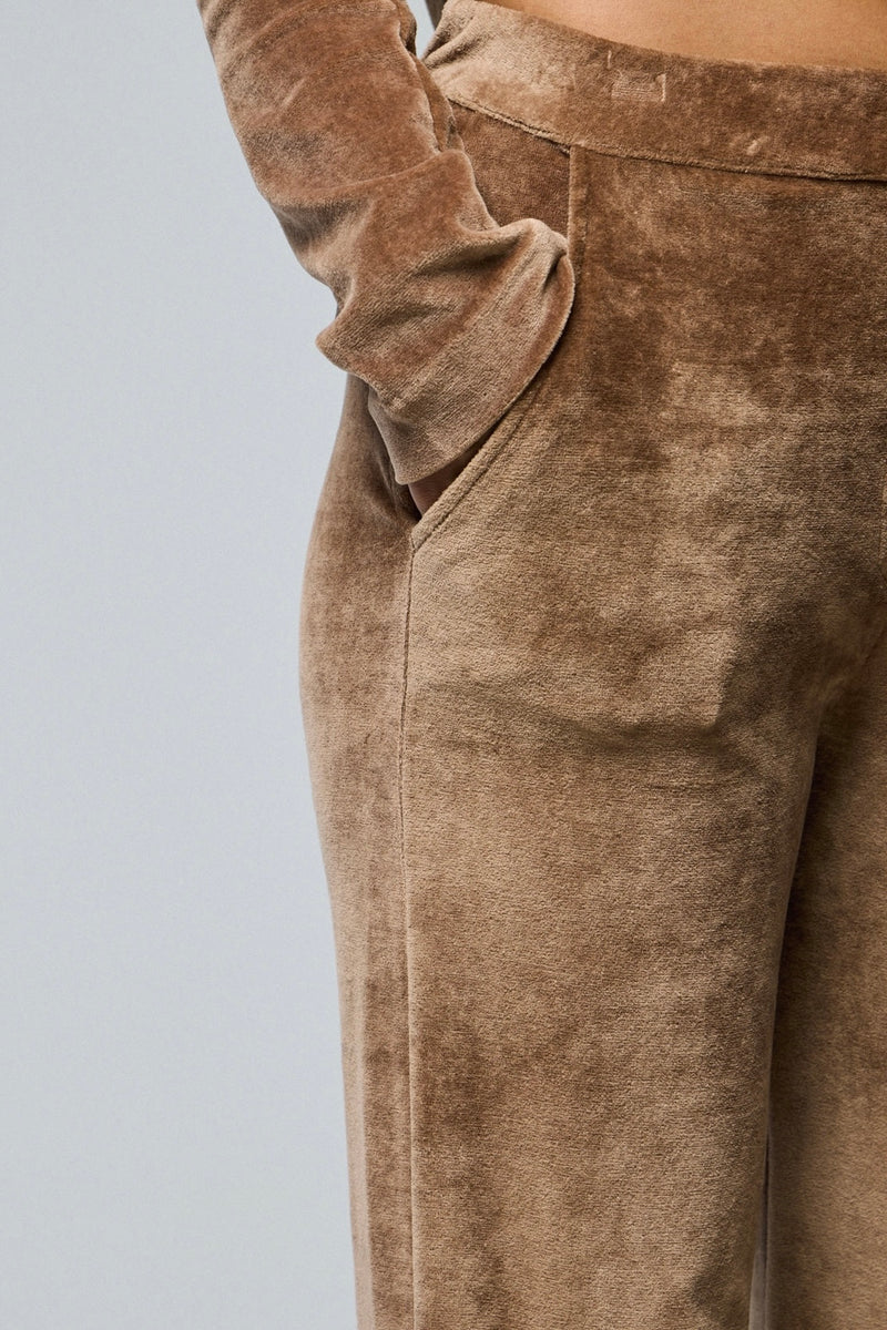 Majestic Filatures Velour Wide Leg Pant