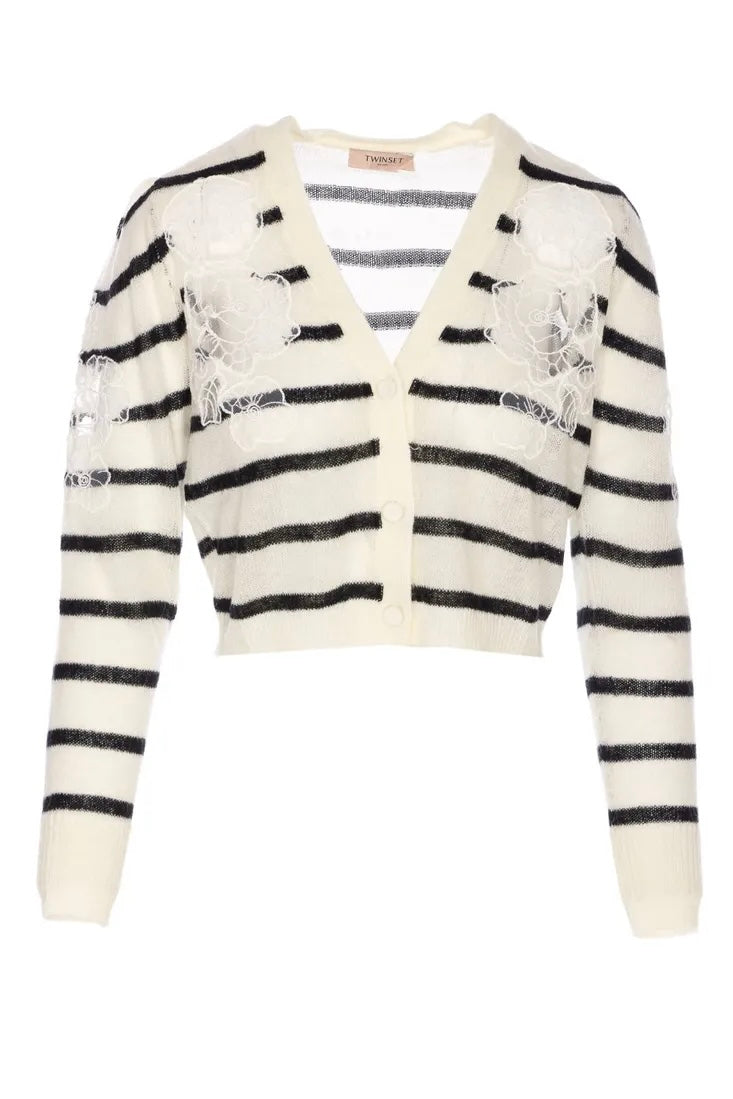 Twinset Striped Cardigan