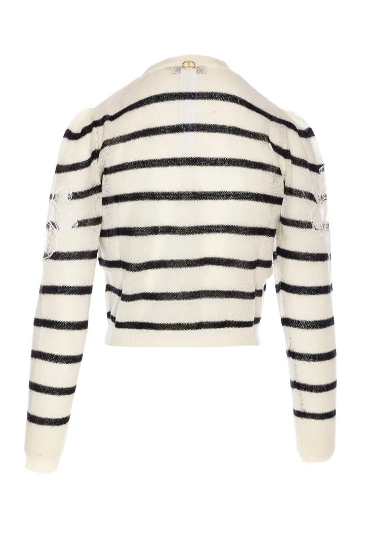 Twinset Striped Cardigan