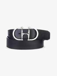 Brave Leather Kasi Belt Black-Silver