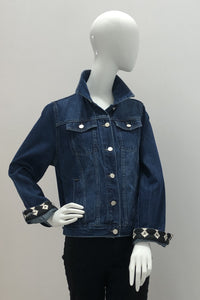 Elevazione Ascend Chanel Silk Scarf Design Denim Jacket