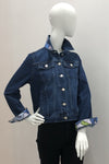 Elevazione Ascend Prada Silk Scarf Denim Jacket