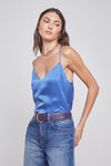 L'Agence Jane Silk Tank Top