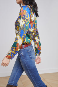 L'Agence Tyler Silk Blouse