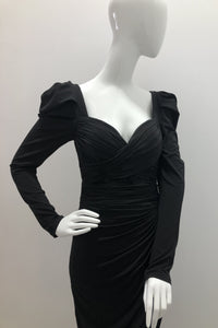 Sweetheart Neckline Jersey Cocktail Gown