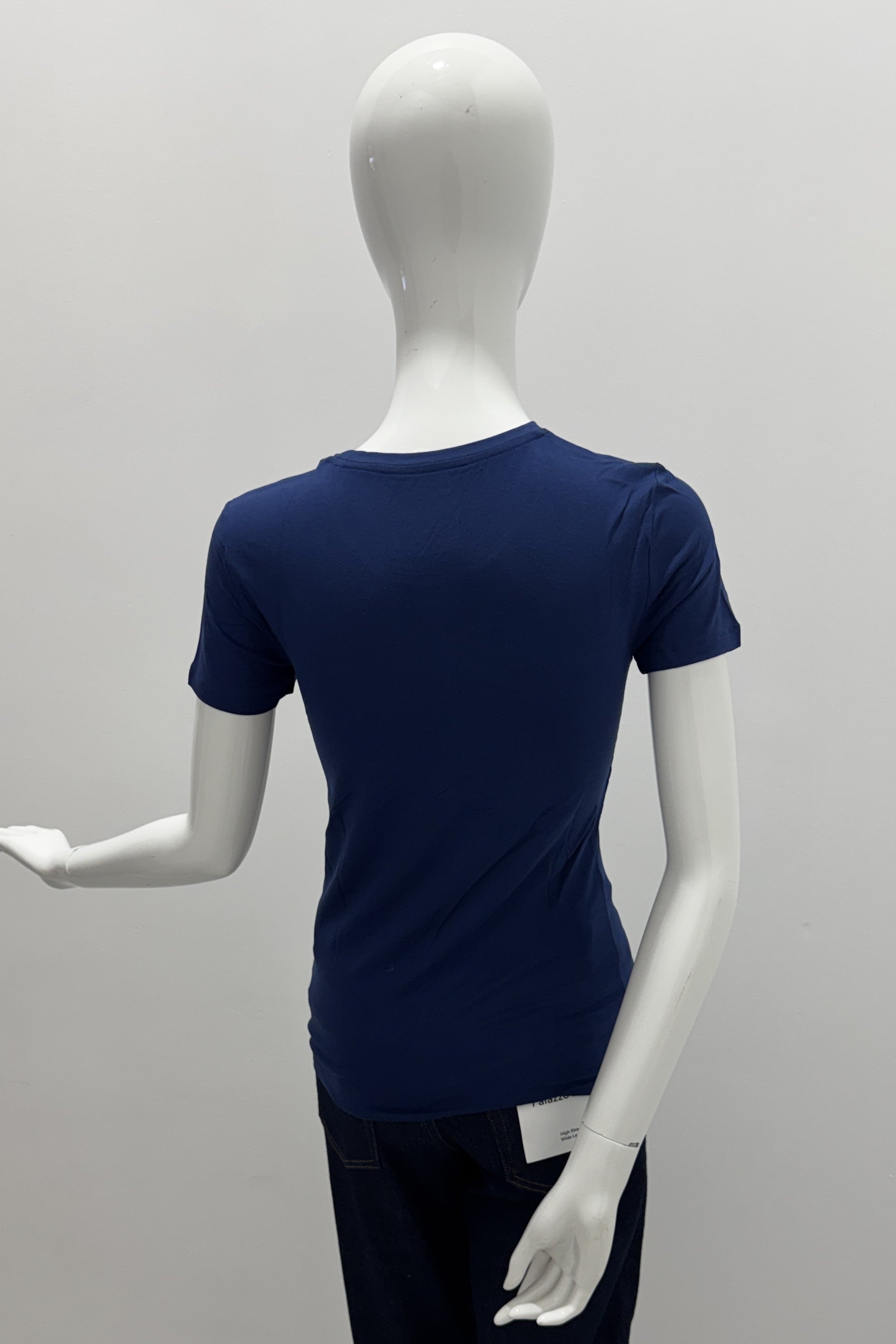 Majestic Filatures Soft Touch S/S Crewneck Blue Moon