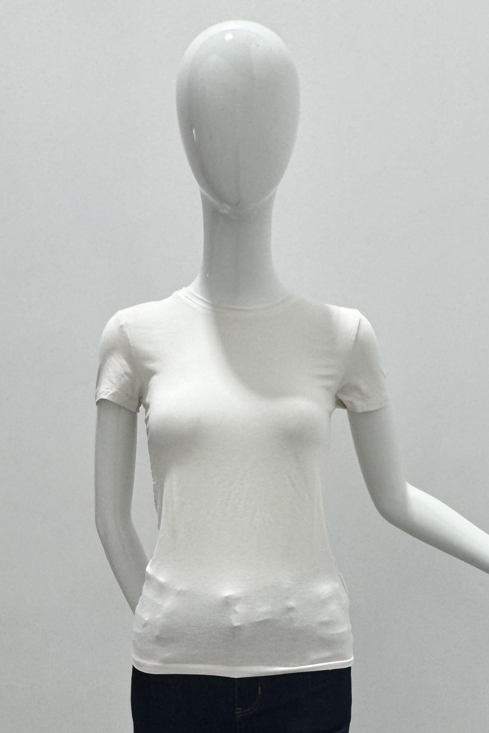 Majestic Filatures Soft Touch S/S Crewneck Cream