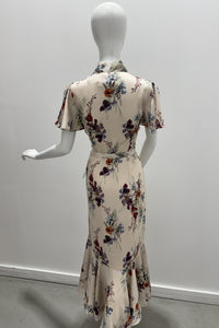 Cinq a Sept Robe Willow Iris Bouquet