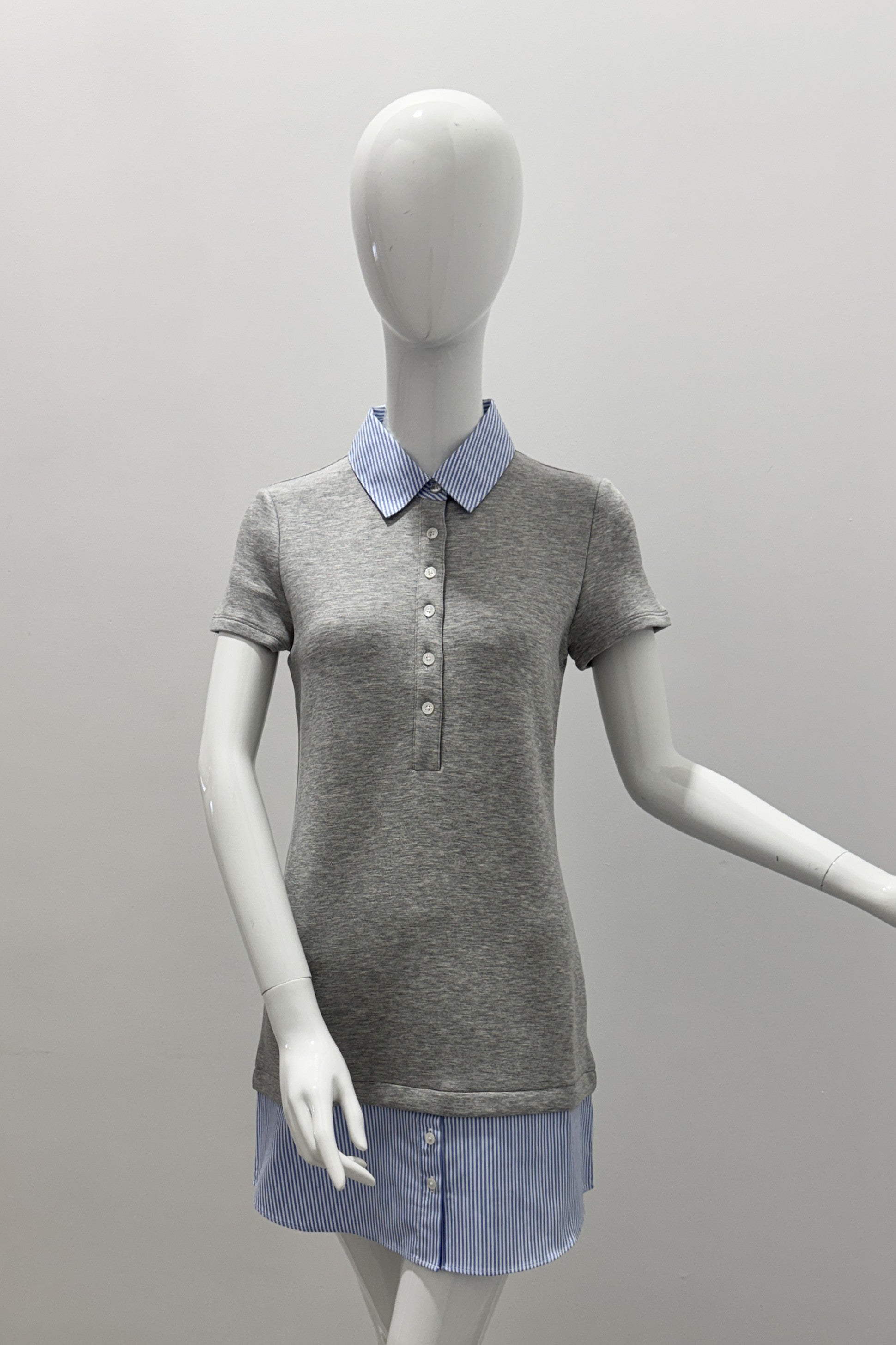 Robe Veronica Beard Kenwood en tissu mixte Gris Clair Chiné