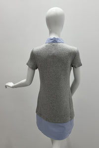 Robe Veronica Beard Kenwood en tissu mixte Gris Clair Chiné