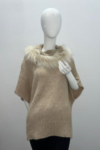 Tonet Wool Blend Cape