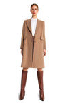 Riani Camel Wool-Blend Coat