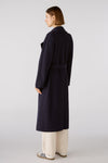 Oui Italian Wool Coat with Belt