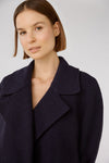 Oui Italian Wool Coat with Belt