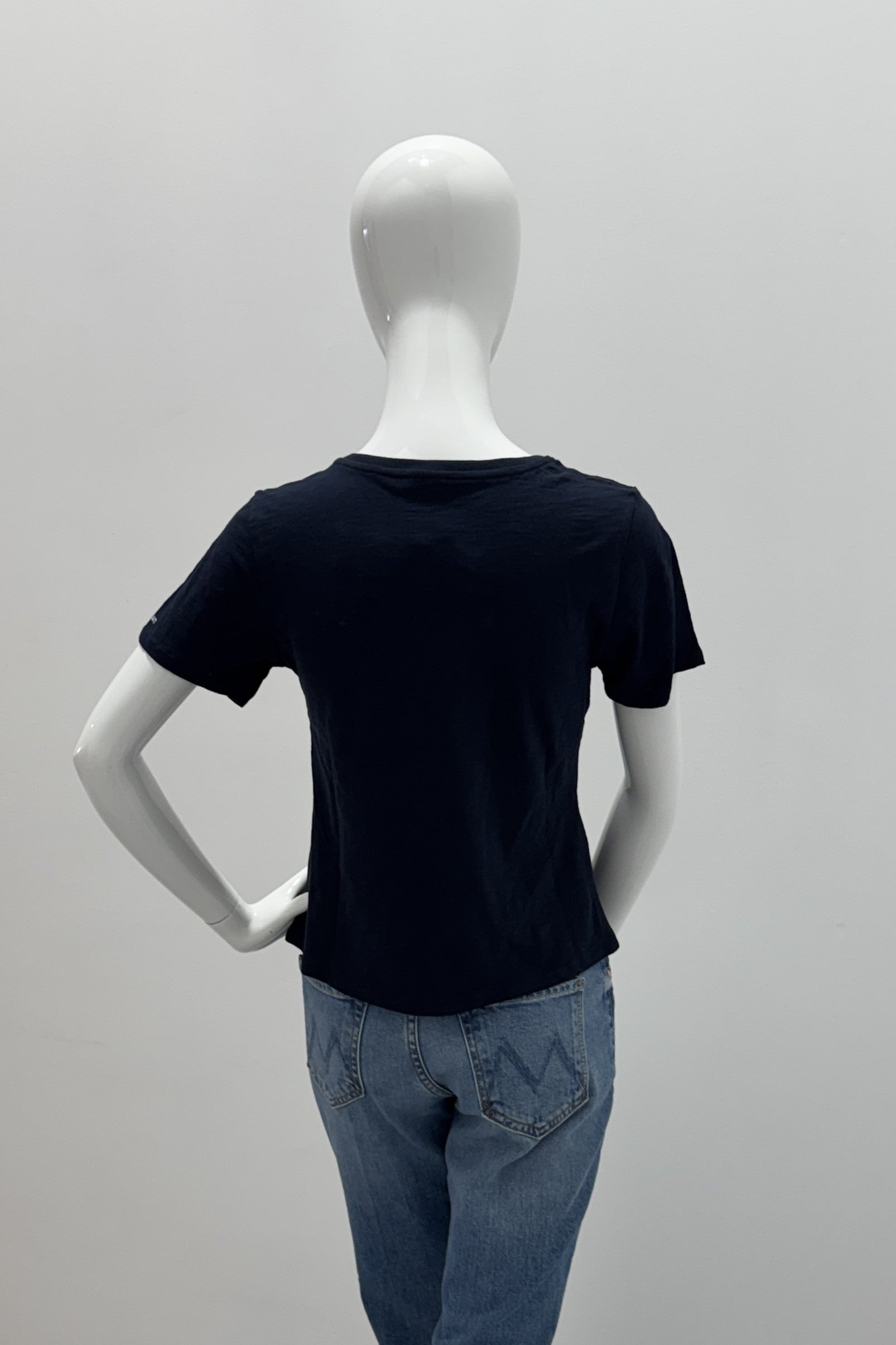 T-shirt en coton rétréci Heatset Flowers de Cinq A Sept