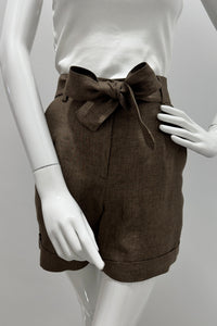 Émanou Zoe Shorts Black/Espresso