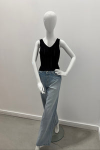 Purotatto Top Col V Noir