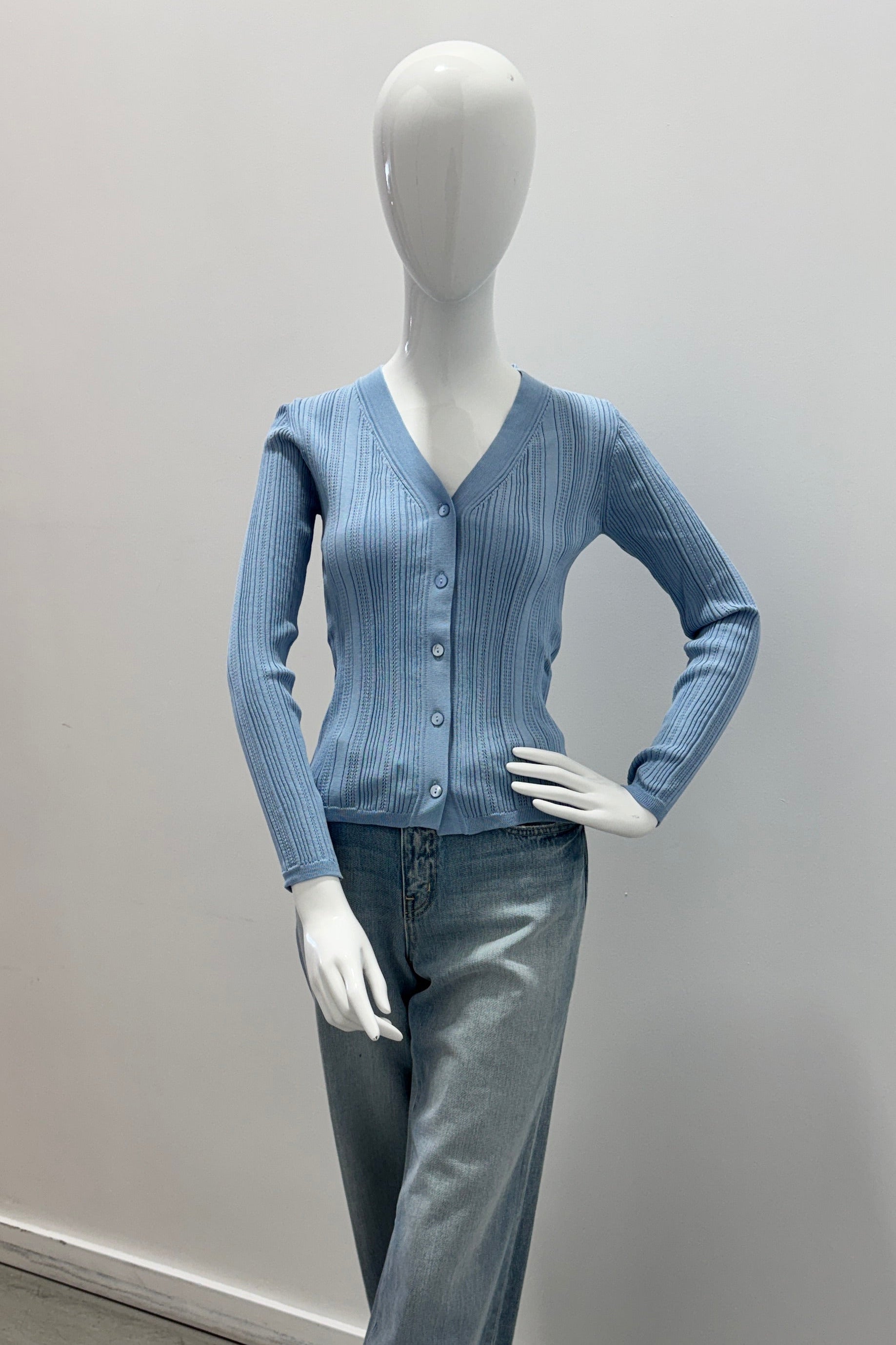 Purotatto Cardigan Sky