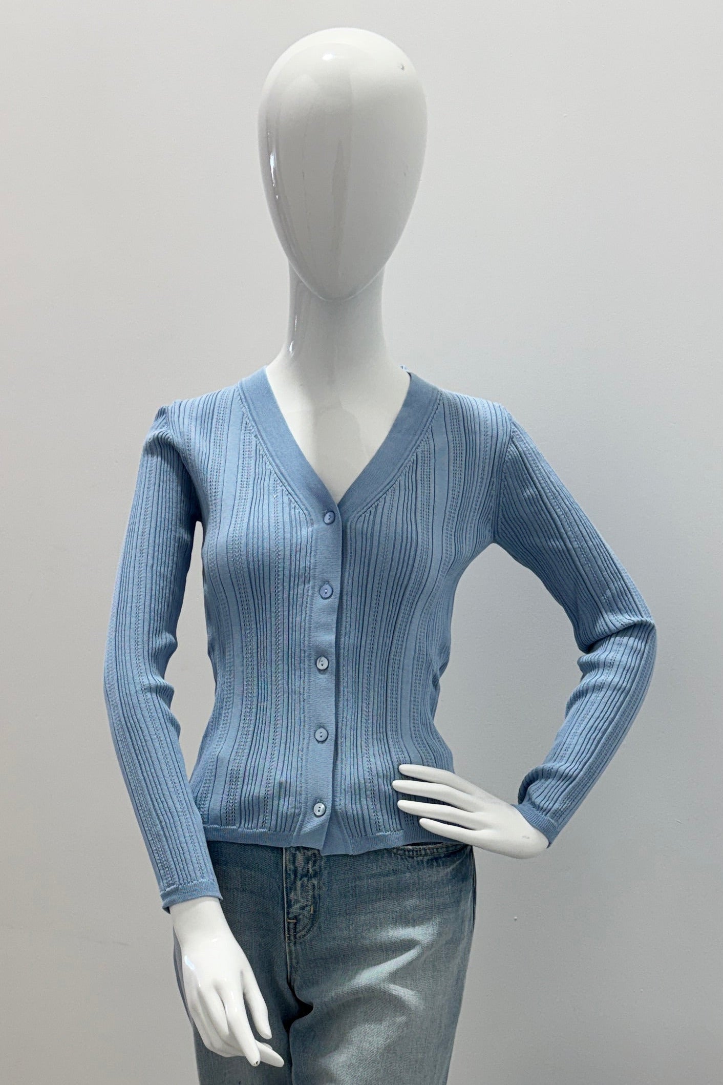 Purotatto Cardigan Sky