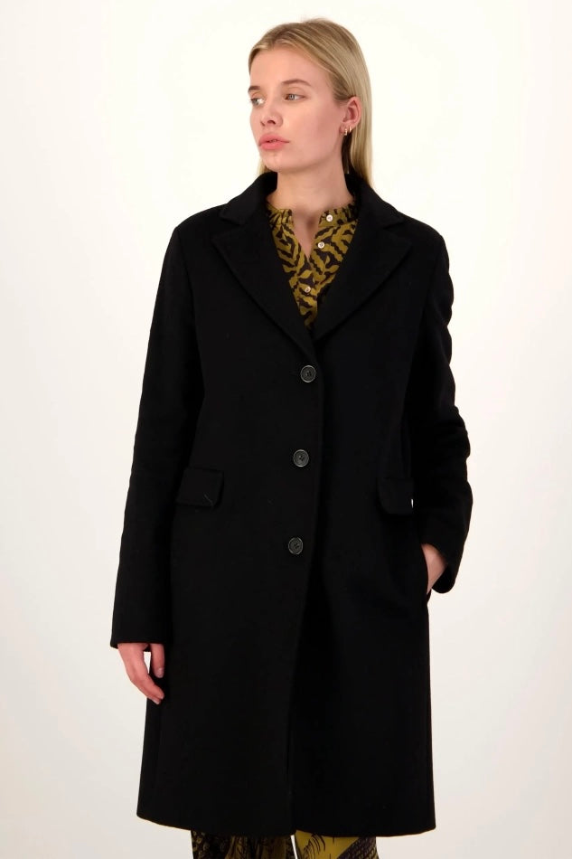 Cinzia Rocca Wool Cashmere Coat