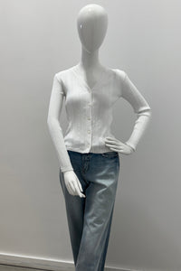 Purotatto Cardigan White