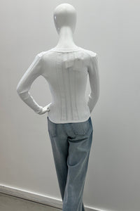 Purotatto Cardigan White