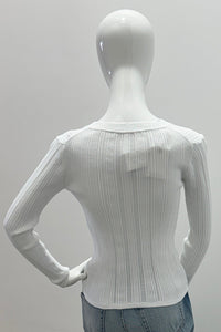 Purotatto Cardigan White