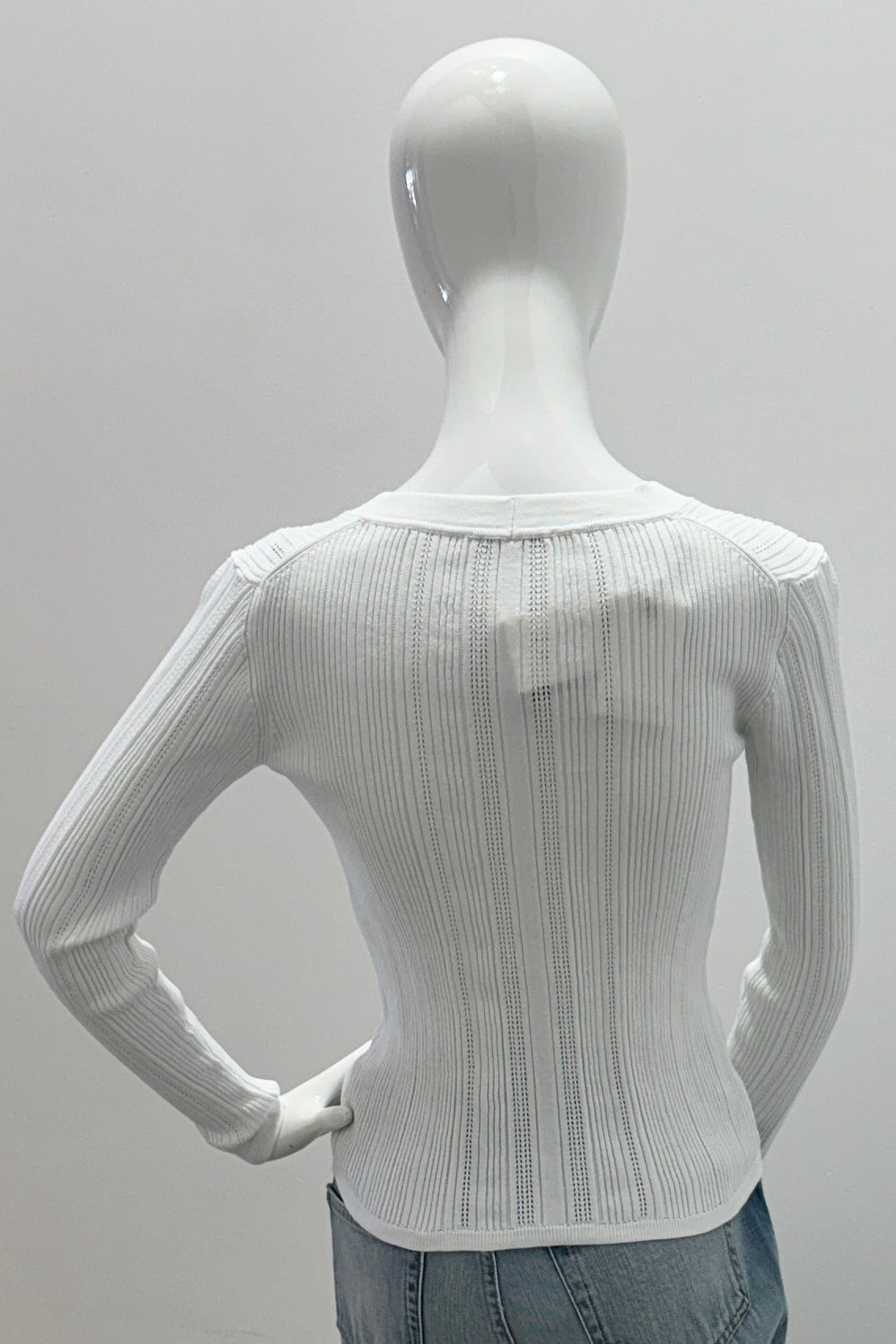 Purotatto Cardigan White
