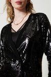 Twinset Sequin Double-Breasted Cardigan