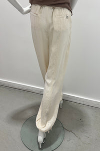 Marella Easy Jogger Pant in Wool White