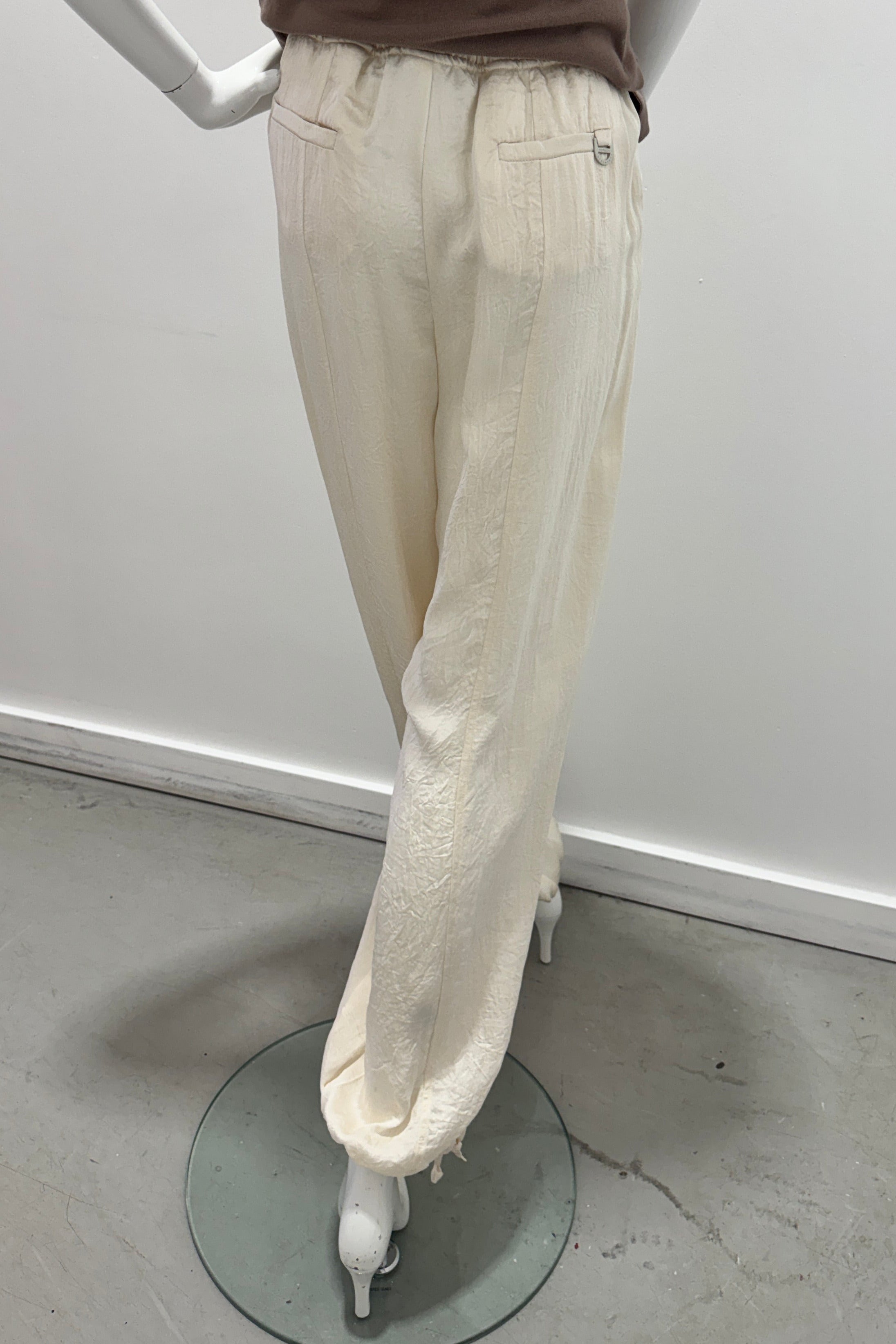 Marella Easy Jogger Pant in Wool White