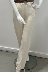Marella Easy Jogger Pant in Wool White