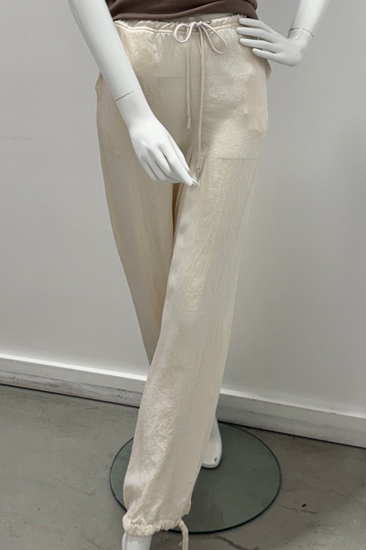 Marella Easy Jogger Pant in Wool White