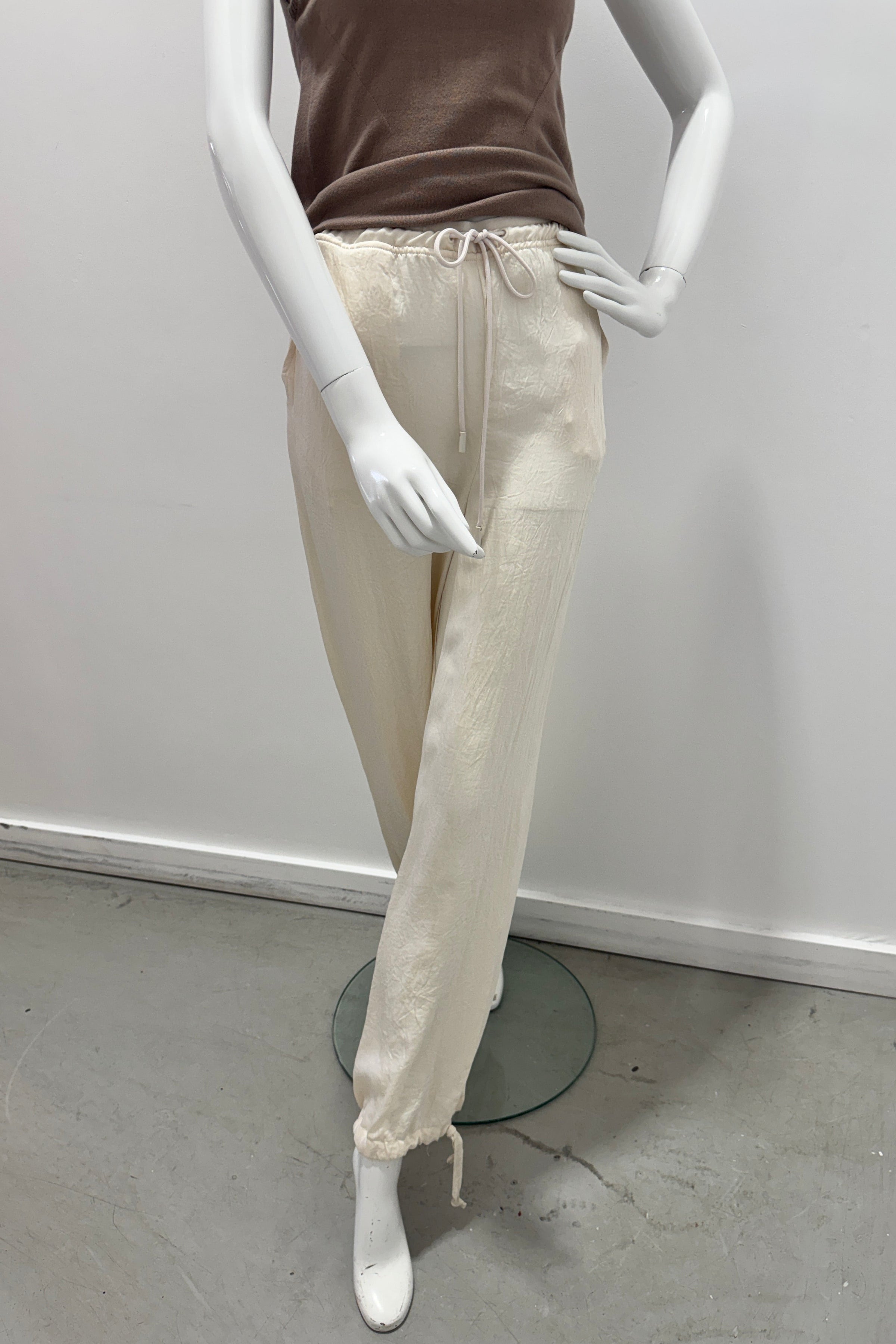 Marella Easy Jogger Pant in Wool White