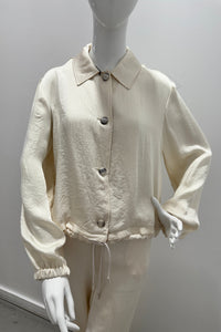 Marella Jacket Top Wool White