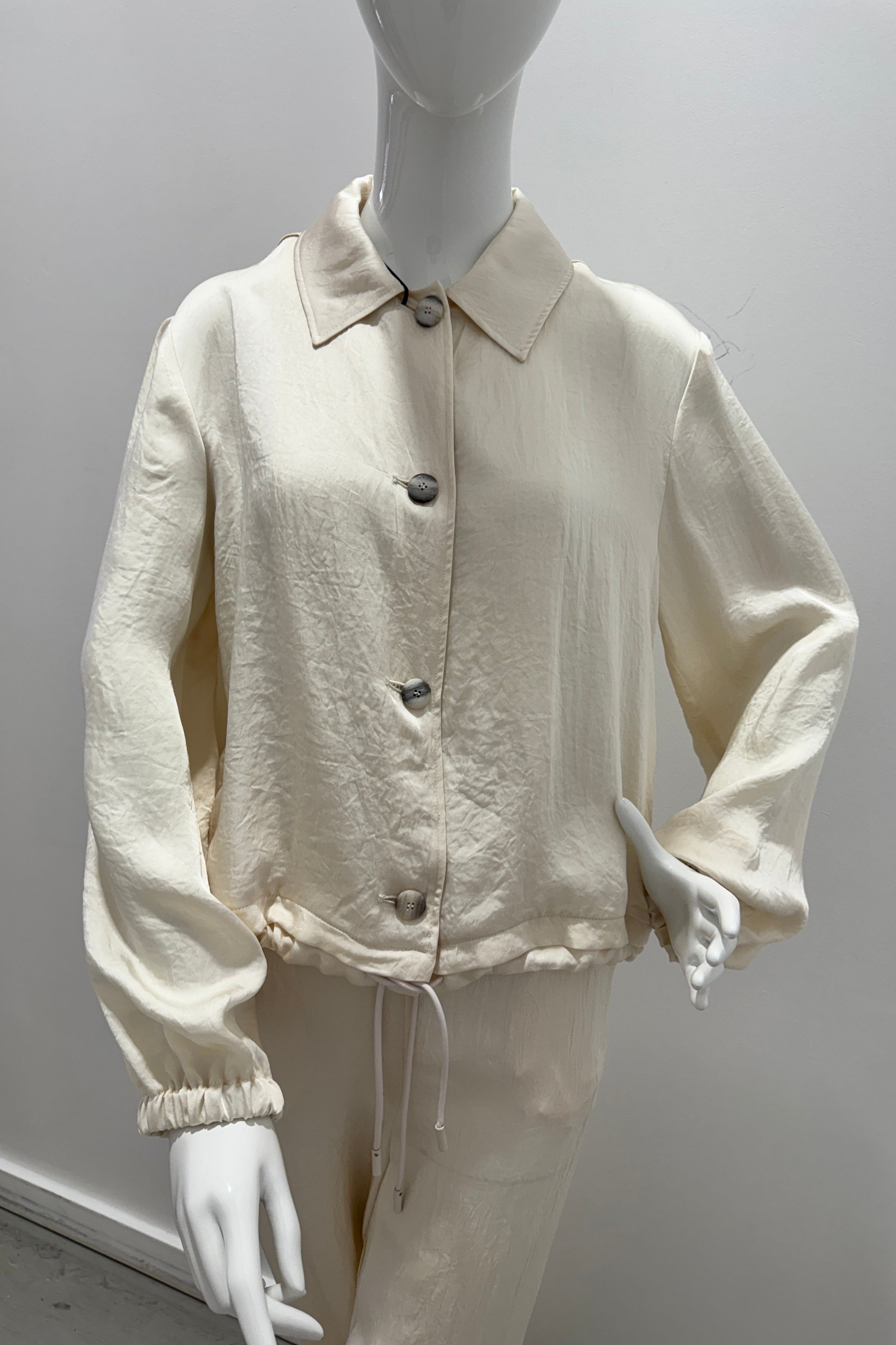 Marella Jacket Top Wool White