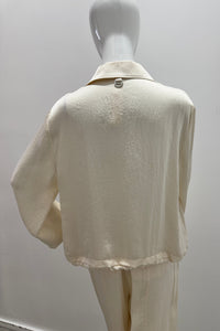 Marella Jacket Top Wool White