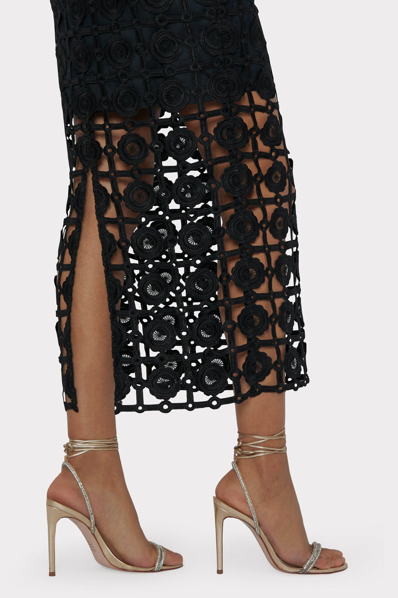 Milly Kait Tile Lace Dress